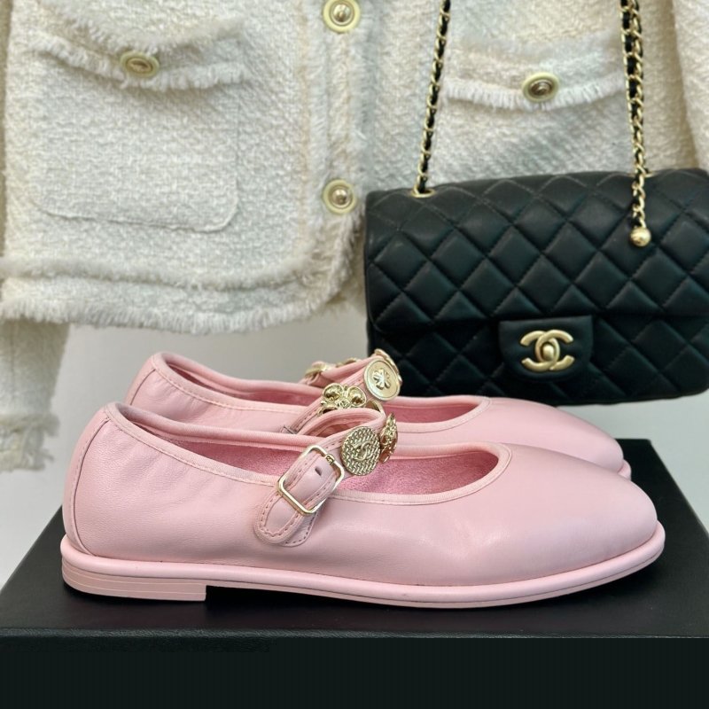 Ch*el flat shoes